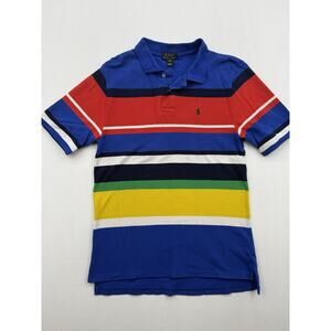 Polo Ralph Lauren Shirt Boy's l (14-16) Multicolor Polo Short Sleeve Youth XL